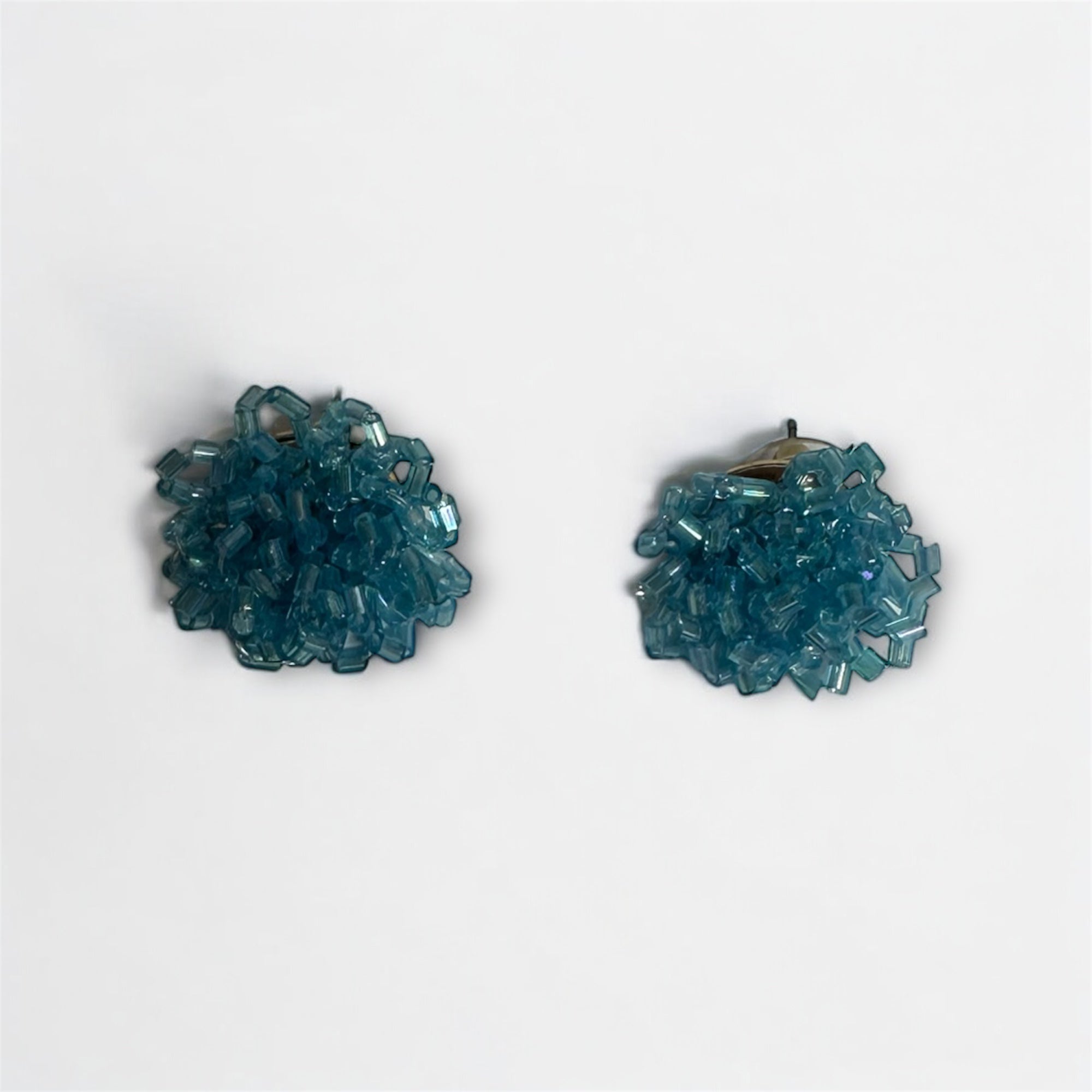 Pendientes Cristal azul
