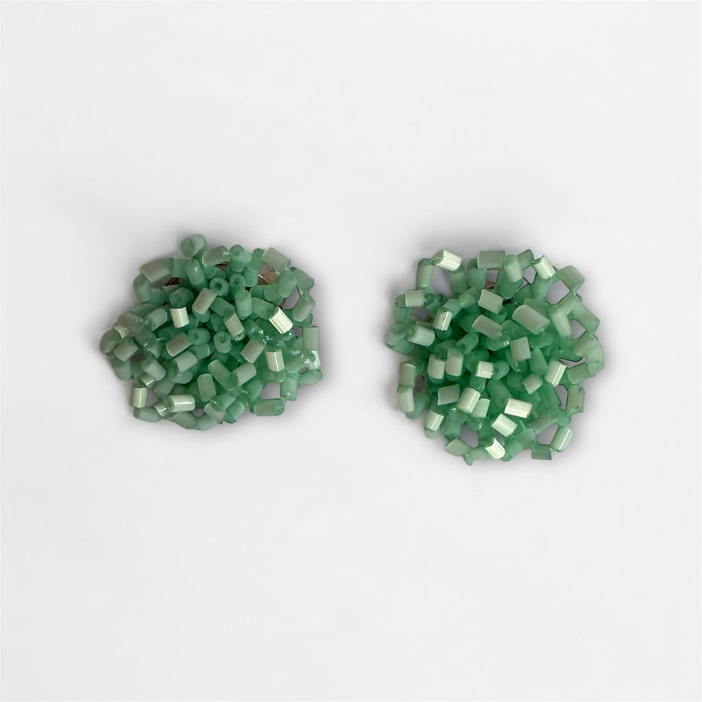 Pendientes Aura verde