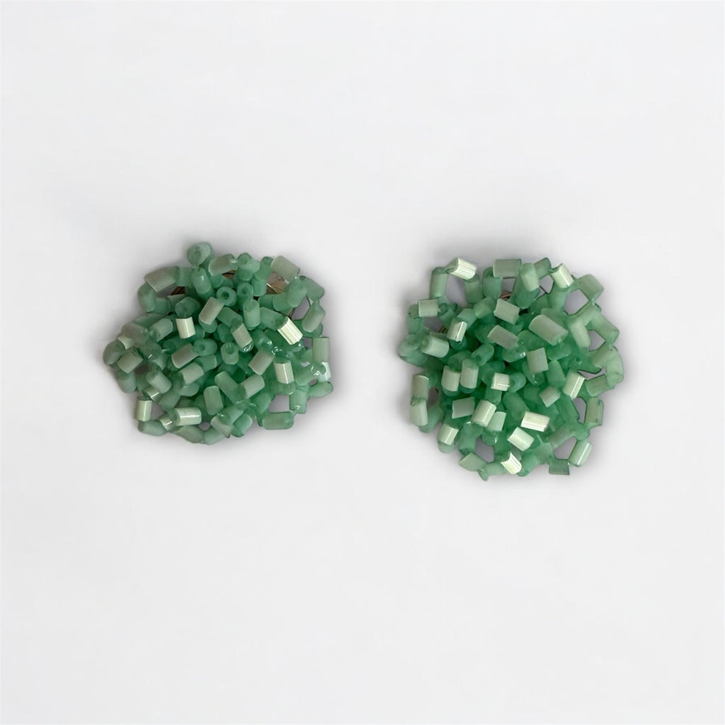 Pendientes Aura verde