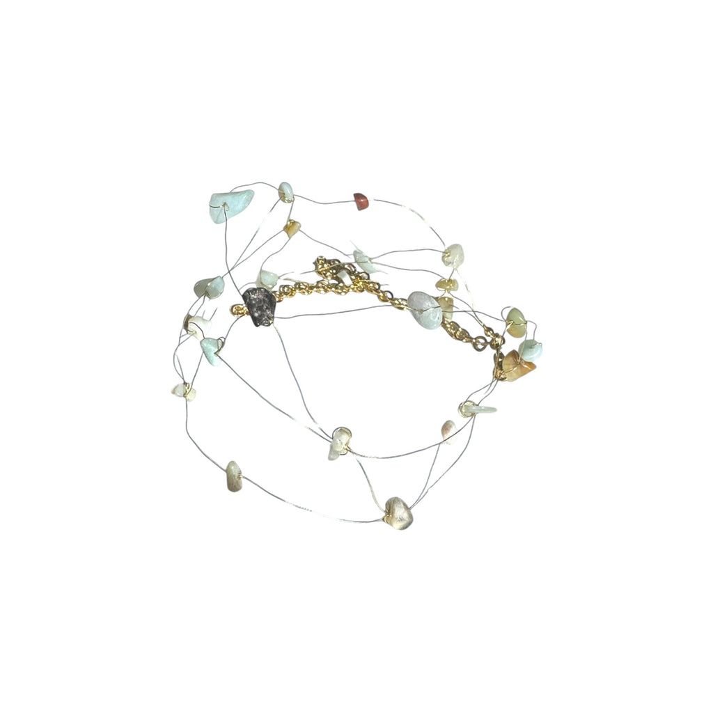 Choker Azul Cielo