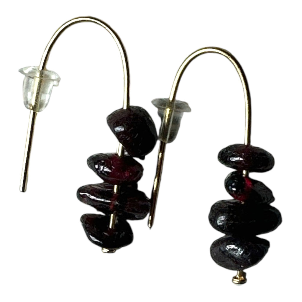 Wine earrings