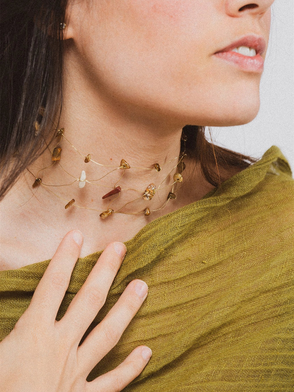 Choker Marrón