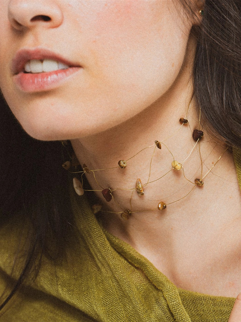Choker Marrón